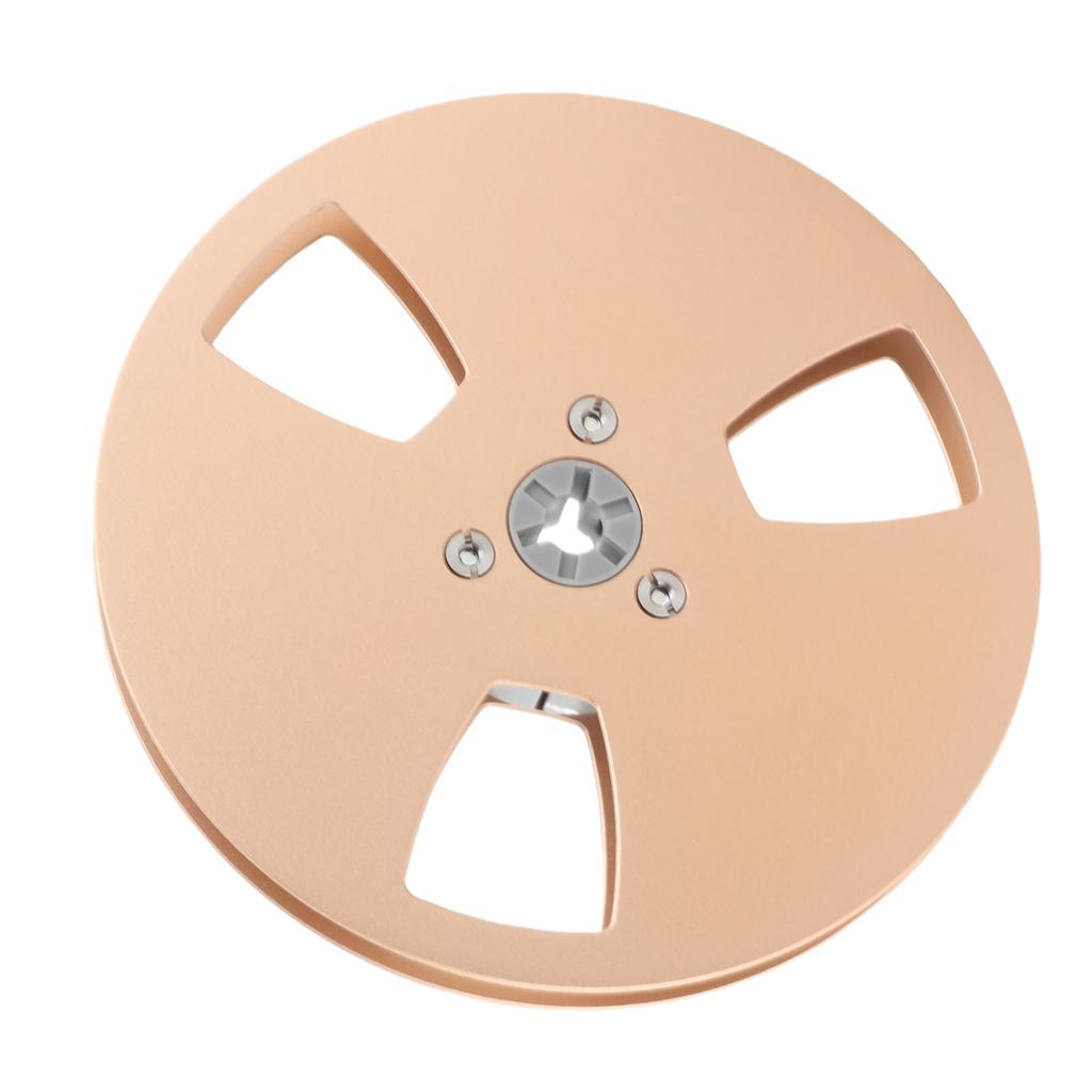 1 4 5 Inch Empty Tape Reel Aluminum Alloy 3 Hole Universal Opening Machine Part Recording Takeup Reel