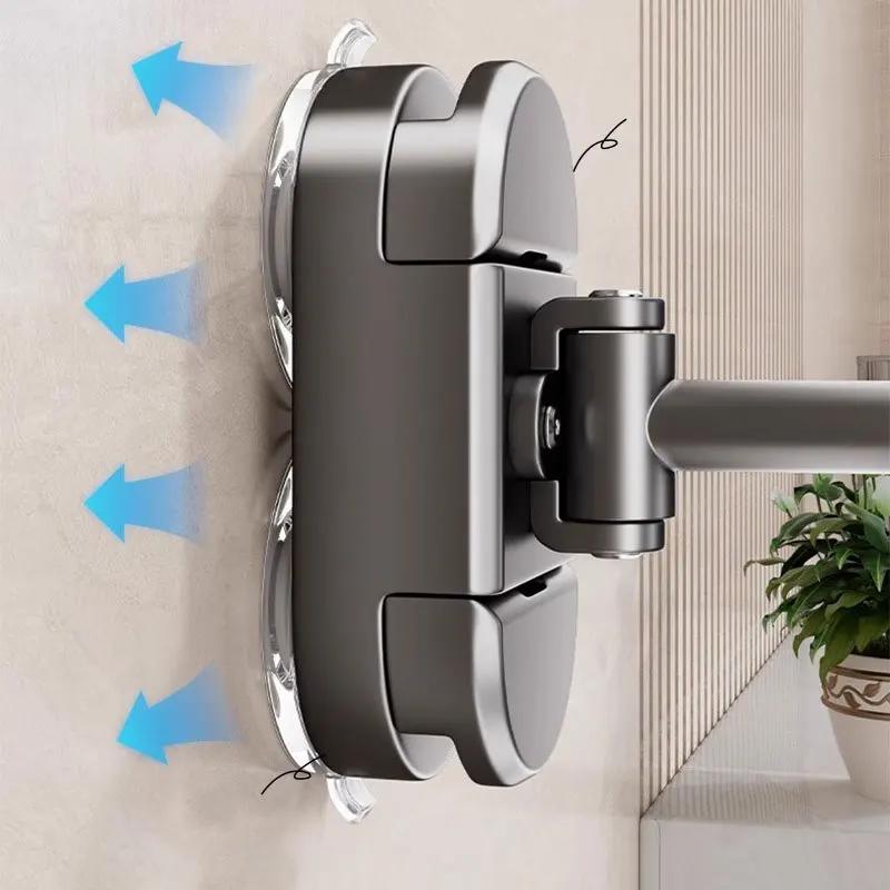 X3 Bathroom suction cup makeup mirror wall hanging telescopic folding mirror, no drilling, rotatable magnifying beauty mirror