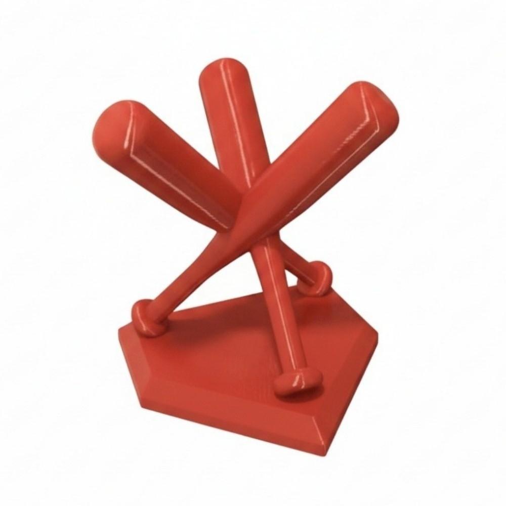 Solid Color 3D Printed Baseball Storage Rack Golf Ball Display Stand  Sports Lover
