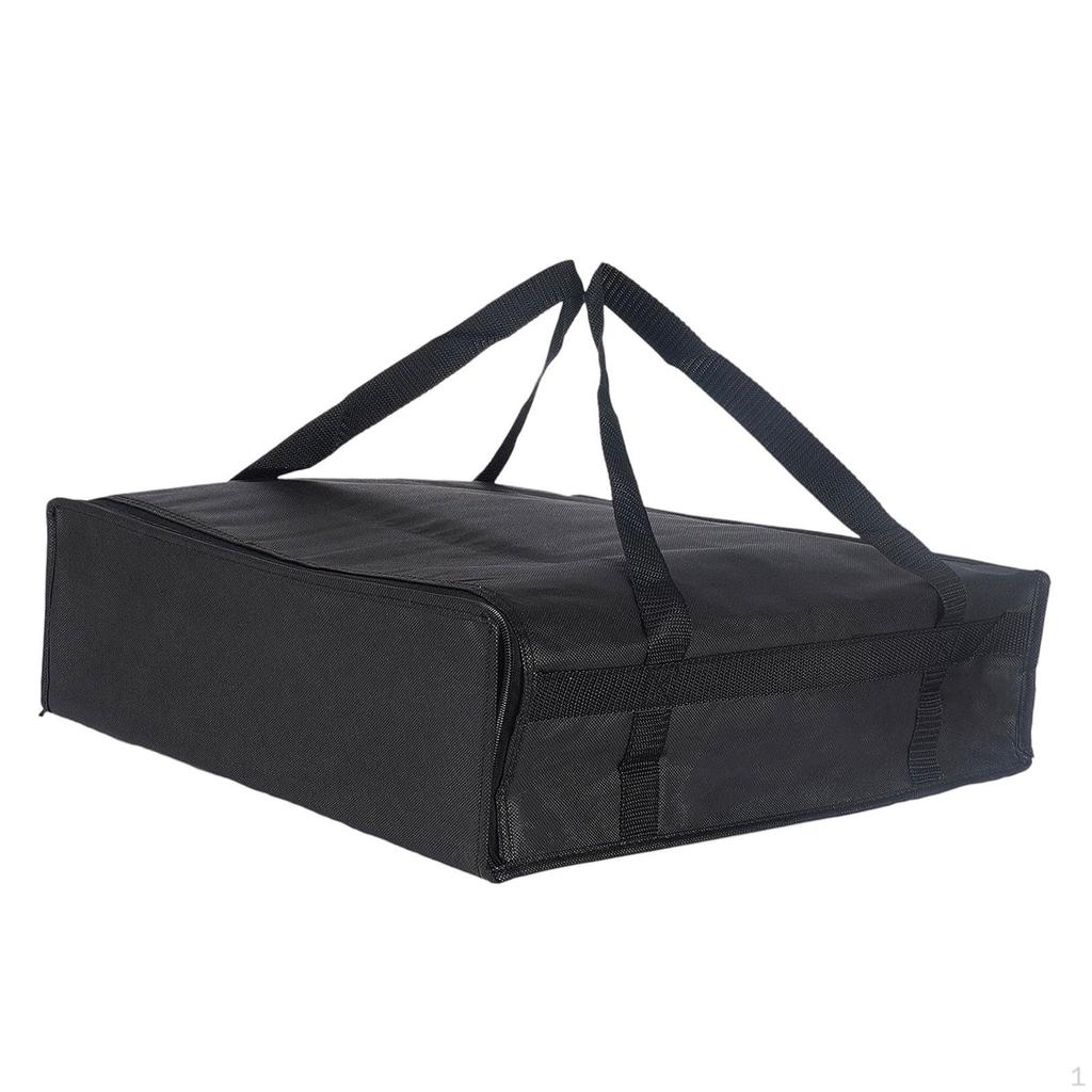 Bag Carrying Case Cold Food Storage Easy To Clean Pizza Warmer for Takeaway Camping