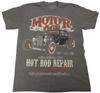 NEW Men's Heather Brown Hot Rod Repair Graphic T-Shirt Size M, XL, 2XL Unisex T-Shirt