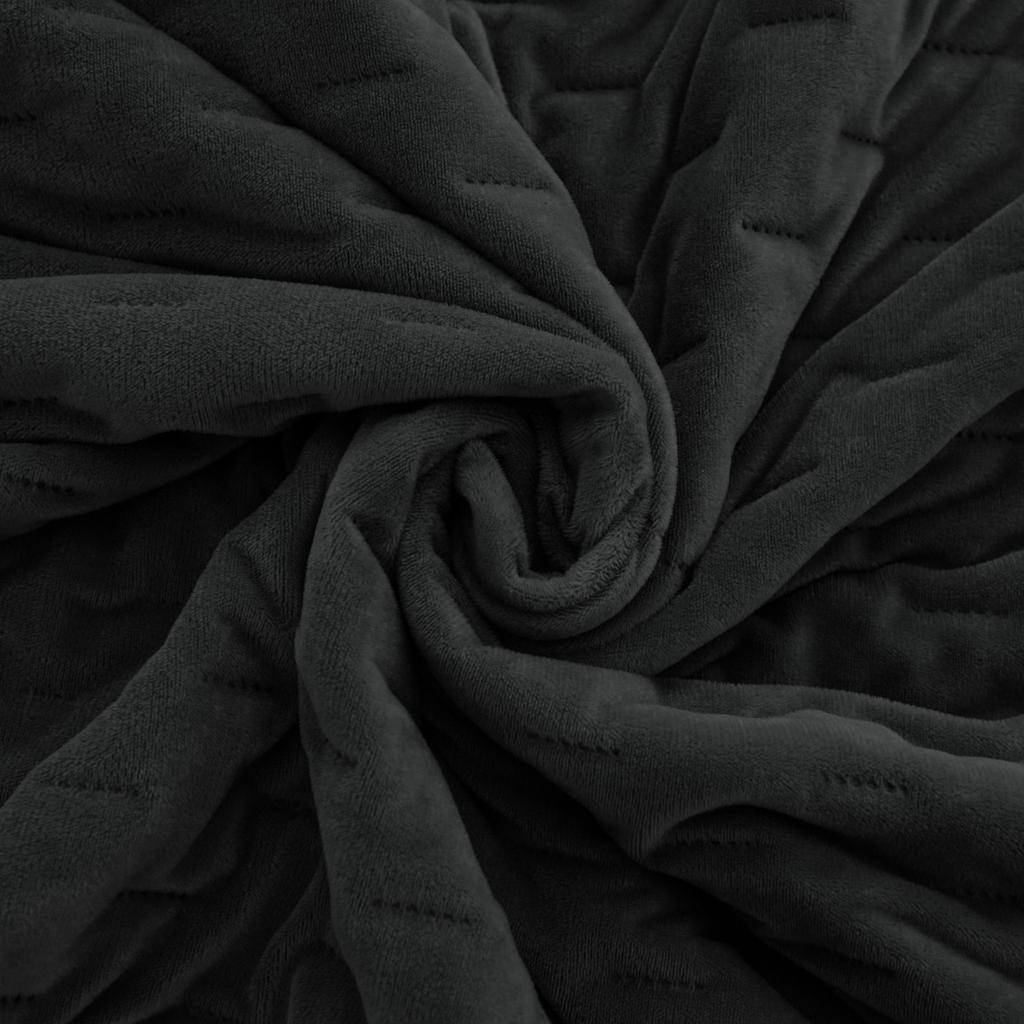 Elegant Bedspread 170X210 Cm With Black Piping
