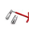 3-Piece T-Handle Spark Plug & Tire Socket Wrench Set (3/8")