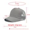 Solid Color Mesh Trucker Cap, Unisex Outdoor Breathable Baseball Cap, Available In Multiple Colors
