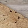Jute Handmade Rug Round Natural Rug for Any Space Look Rustik Decor For Any Space Area