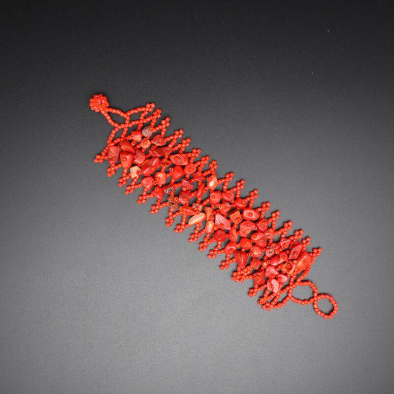Handmade Bohemian Ethnic Style Beaded Bracelet With Natural Stone Chips Hollow Seed Beads Women Men