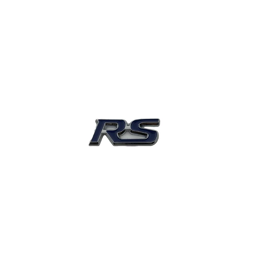 RS Metal Emblem for Ford Focus/Fiesta: Mini Car Logo for Steering Wheel & Console