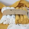 Premium Quality Pure Cotton Newborn Tassel Swaddle Blanket - Double-Layer, Breathable, Japanese Style, for Winter.
