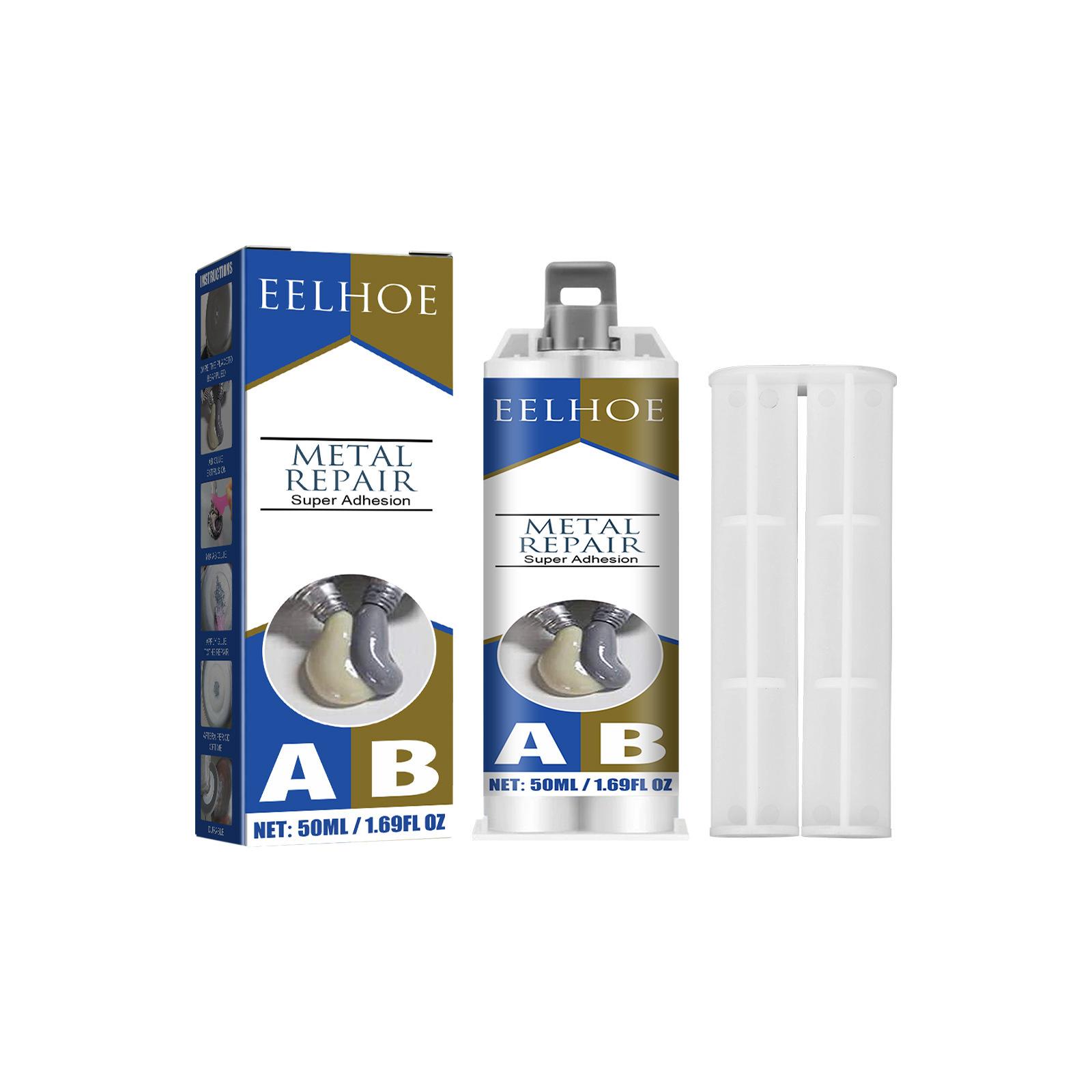 

Metal AB casting glue OEM/ODM OEM/OEM OEM repair crack plugging high temperature resistant welding repair agent 50ml