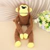Cute Big Mouth Monkey Plush Dog Toy Simulation Monkey Design Long Leg Monkey Dog Toy