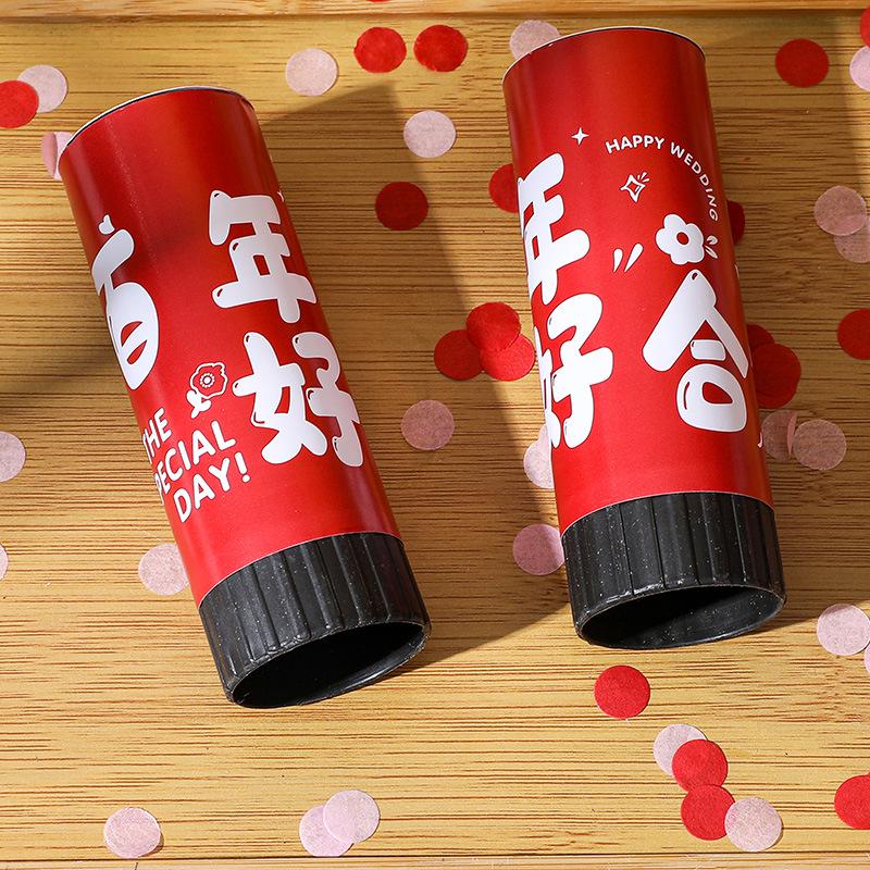 

Disposable Petal Confetti Cannon for Celebrations - Ideal for Birthdays, Weddings, and Engagements 1 piece