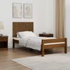 Vidaxl Bed Headboard, Honey Brown, 95.5X3X60 Cm, Pine Wood