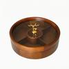 Wooden Dry Fruit Box with Glass Lid Clear Elegant Nut