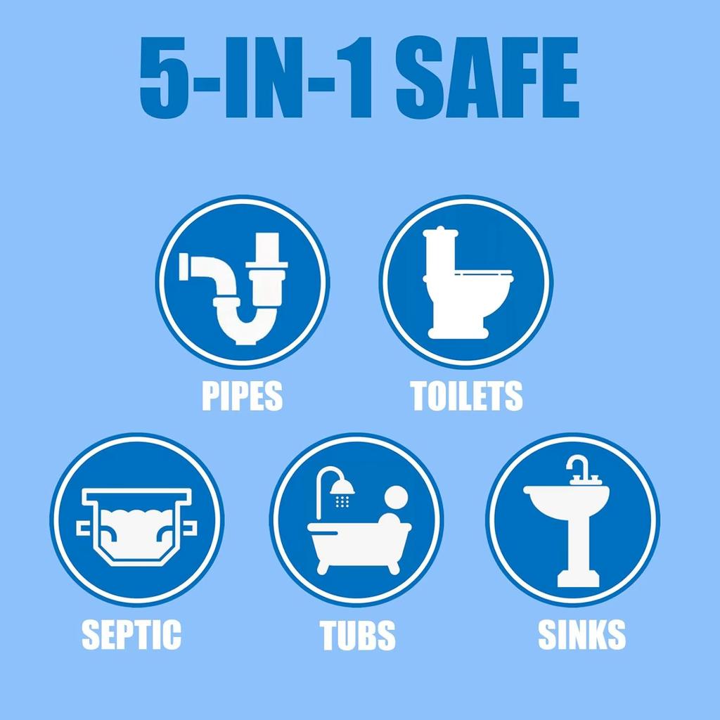 Drain Pipe Unclogging Agent for Cleaning Kitchen Drainage Pipes Lye Sodium Hydroxide Opens Bathroom and Kitchen Sinks Drains