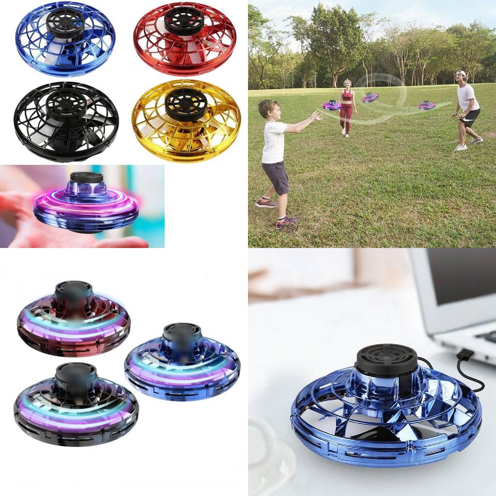 High-quality Intelligent Ufo Flying Spinner Toy For Kids Usb Charging Durable Design