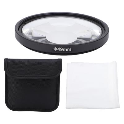 49mm Swirl Halo Distortion Effect Filter Optical Glass Lens Distortion Camera Special Effect Filter