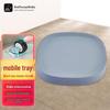 Jiuqiangu Mobile Flower Pot Tray with Hidden Wheels