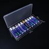1/3/5Pcs Hard Container Holder Case 10 Slot Battery Storage Box For AAA Plastic Battery Organizer Accessories