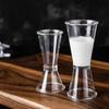 Mit Skala Harz Cocktail Messbecher Transparent Cocktail Jigger Unzen Messbecher Barkeeper