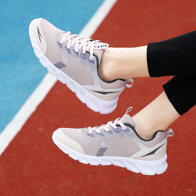 Fashion Sneakers Women Breathable Fashion Running Shoes Comfortable Casual Tenis Lightweiht Sports Shoes Size 35-41 Lightweight Seasons