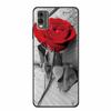 Pentru husă Nokia C32 6,5" Husă spate din silicon moale TPU de lux Carcase pentru telefon pentru NokiaC32 Protector drăguț Rezistent la șocuri Flori Capa