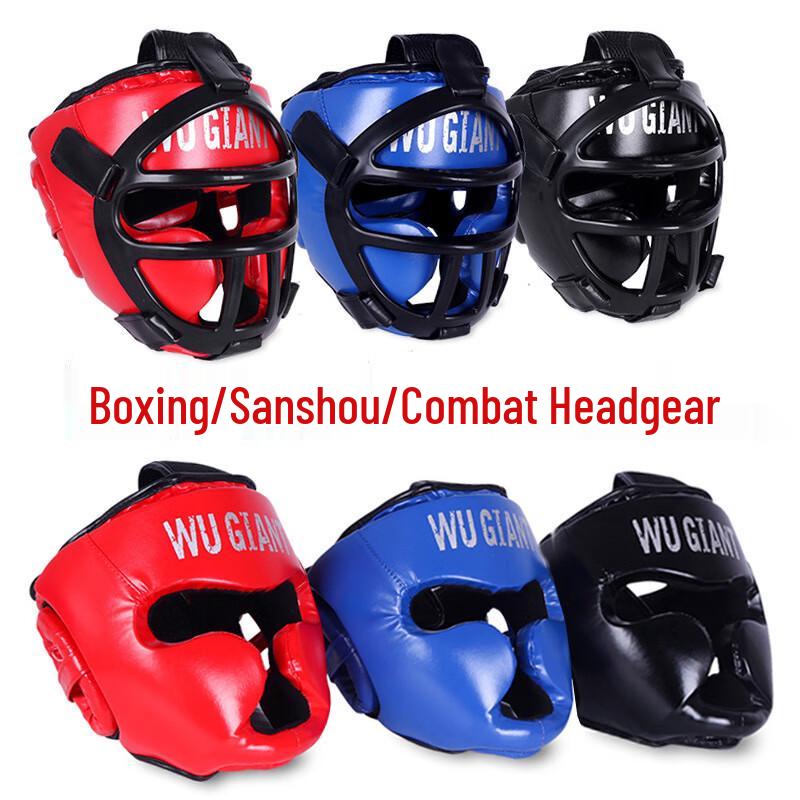 Boxing Training & Competition Headgear with Face Protection