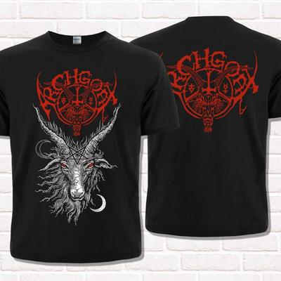 T-shirt Archgoat. Brutal Black Metal. War Metal. Stile Empio.