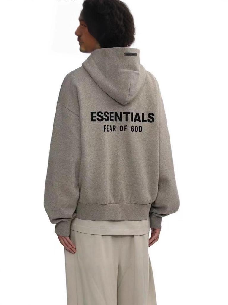 Ningbo Essentials Double-Line Zip Cardigan: Unisex Autumn/Winter Fleece Hoodie