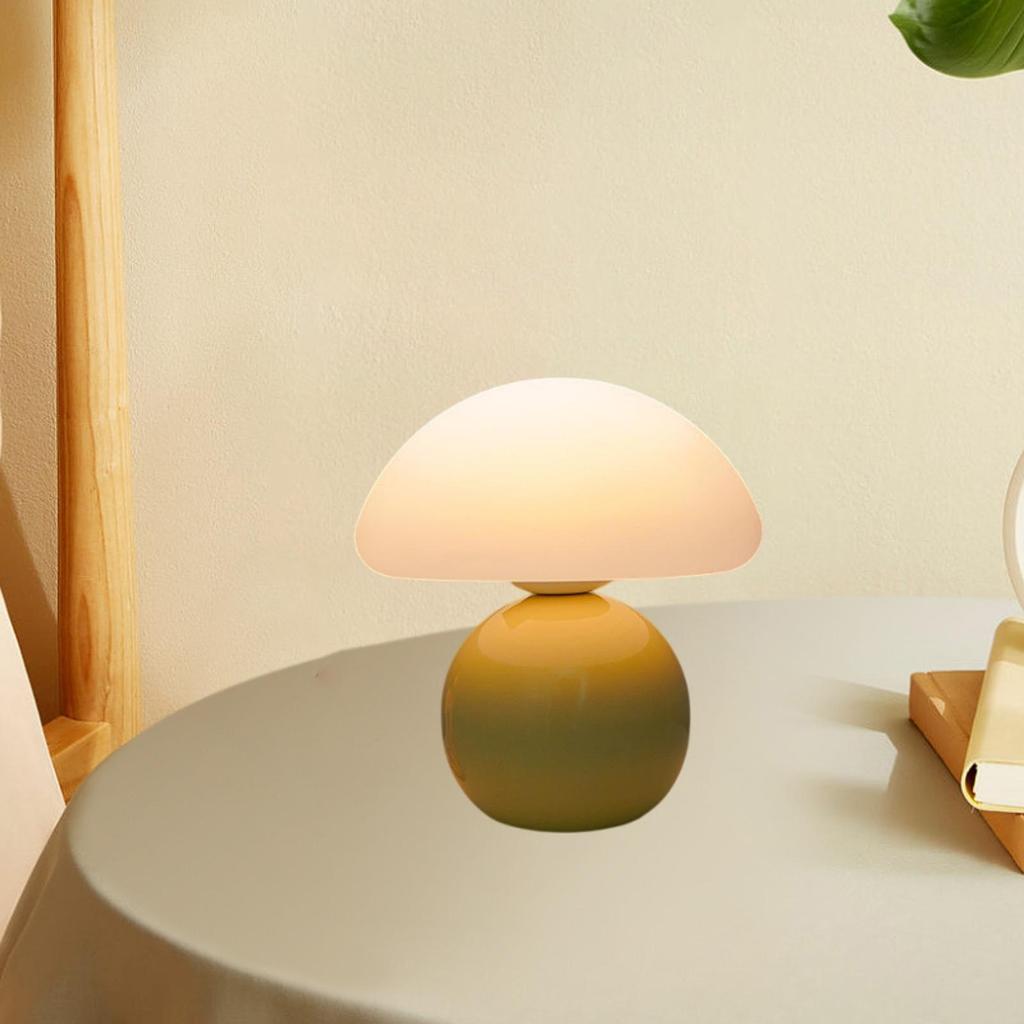 Table Lamp Bedside Lamp Trendy Decoration Reading Desk Lamp Decorative Mushroom