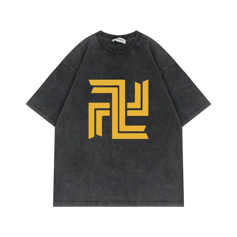 230g Tokyo Revengers T-Shirt Oversized Vintage Anime Print Baumwolle Kurzarm Tee