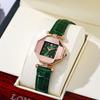 Pinduoduo Fashion Quartz Leather Strap Women's Trendy Wristwatch - Fresh & Versatile for Students