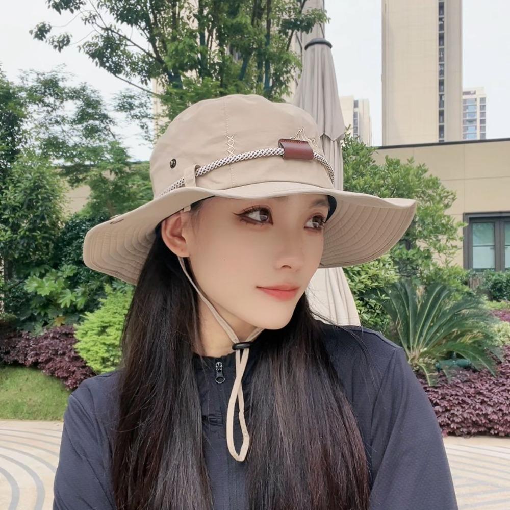 Breathable Bucket Hat Waterproof Sun Hat Summer Fishing Hat  Men Women