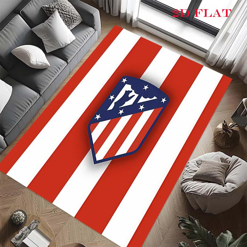 Atleti Carpet Rug for Living Room Bedroom Home Sofa Decoration,Kids play Nonslip Floor Mat