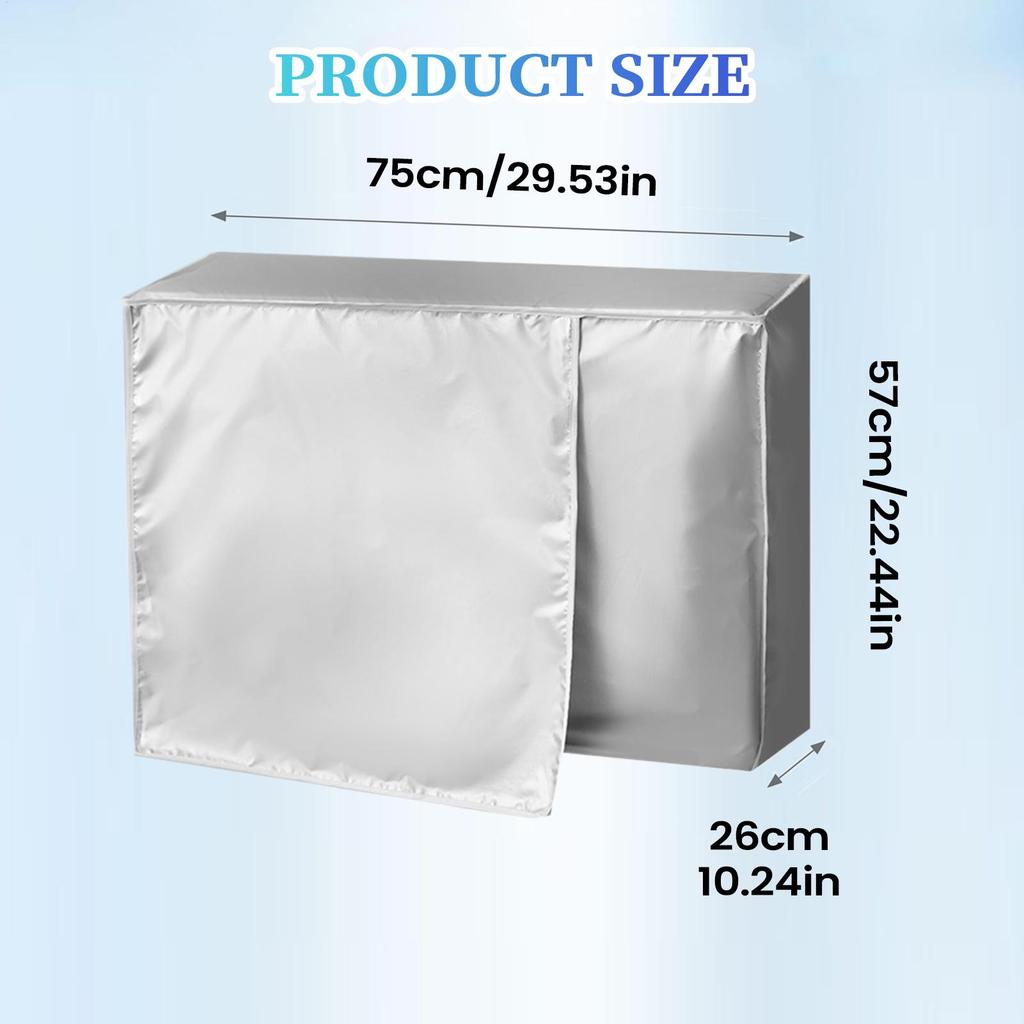 Air Conditioner Sunscreen Cover Waterproof AC Protection sleeve Air Conditioning Protector Dustproof Protective Case for Home