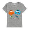 The Amazing World of Gumball Gumball and Darwin What the What Kids T-Shirt Graphic Tshirt Girl Boy Casual Fashion Tops Tees