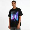 Jujutsu Kaisen Fushiguro Megumi Domain Expansion Print Casual T-shirt Unisex Loose Top Pure Cotton T-shirt