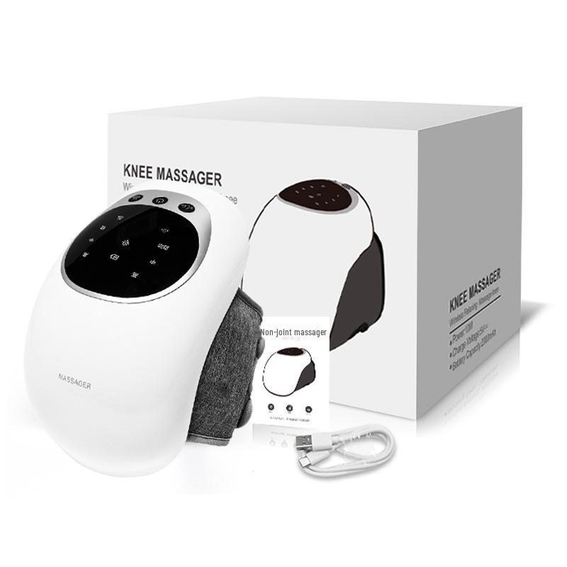 

Беспроводной красный световой нагревательный массажер для колена с электрической наколенником Knee Massager (New). English