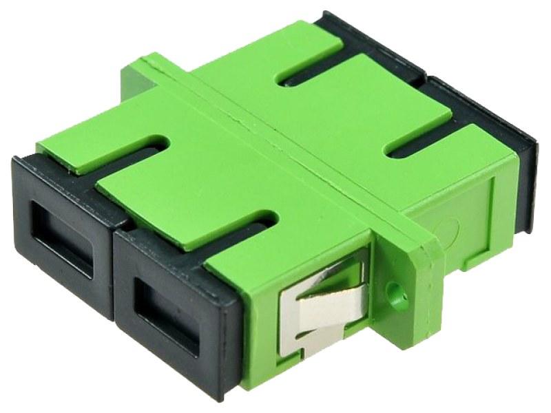 Single-mode fiber optic adapter SM SC/APC duplex ALANTEC