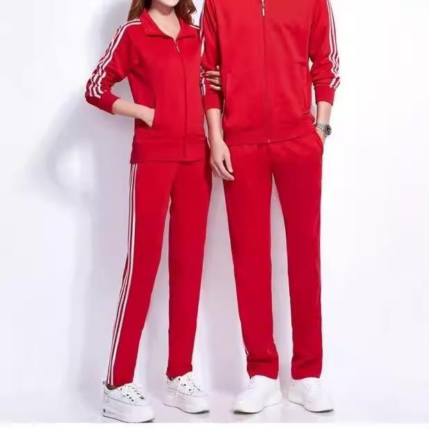 Set Sport Casual de Toamnă pentru Cupluri – Costum 3 Piese Mărimi Mari pentru Alergare în Aer Liber