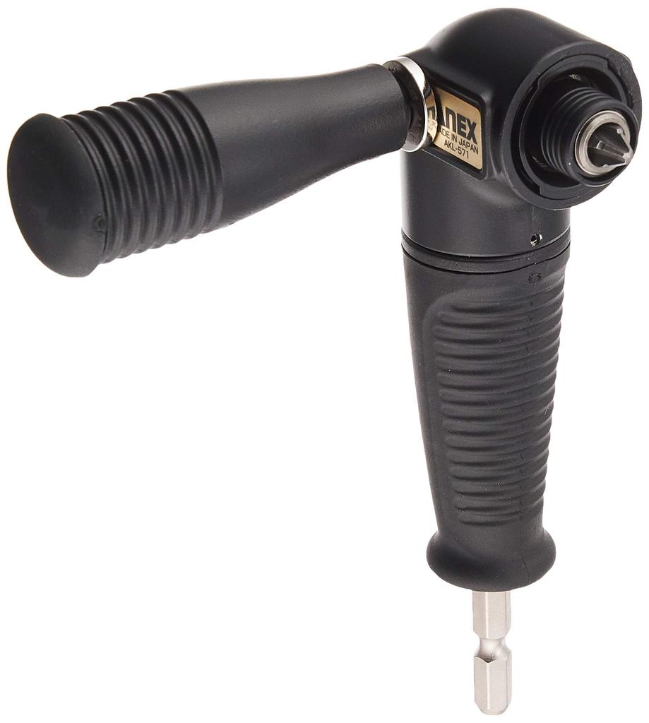 ANEX adapter rigid short type to grip and use in narrow Lock type DIY magnet L-shaped AKL-571 [Easy spaces]
