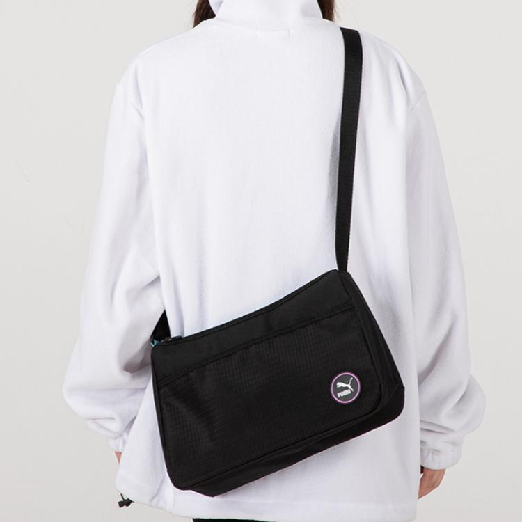 New PUMA Fabric Crossbody Bag Shoulder Bag Regular Women's Black 078755-01