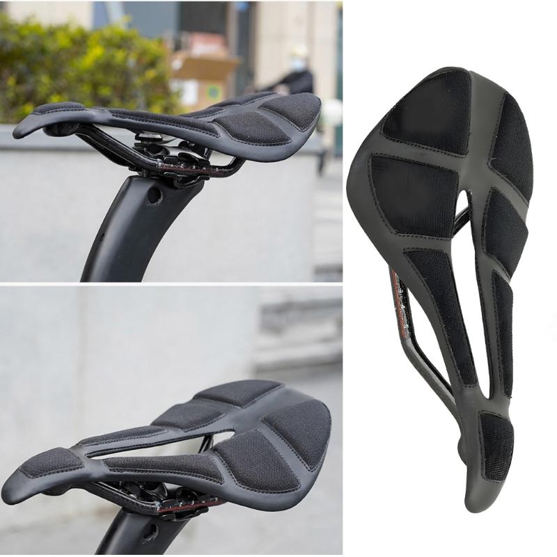 Nonslip Hollow Bike Saddles Seat Pad Breathable Comfortable Bicycles Saddles Cycling Cushion Shockproof Bike Cushion