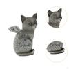 Pet Memorial Figure for Backyard Lawn Decoration Small Animal Grave Marker