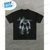 Graphic Cotton T Shirt Plus Size Unisex Rock N Roll Band Tribute Skull Soft Short Sleeve Casual Summer Top