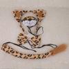 Kinder Tierkostüm Leopard Ohren Stirnbänder Fliege, Schwanz, Schnauze Handschuh 1/3/4/5 Stück