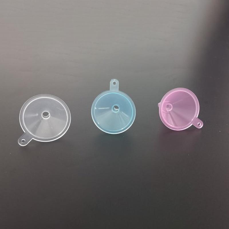 10 STÜCKE Mini-Kunststoff-Trichter für Parfüm-Diffusor-Flasche Kleine Öffnung Flüssigöl-Trichter Laborbedarf Werkzeuge