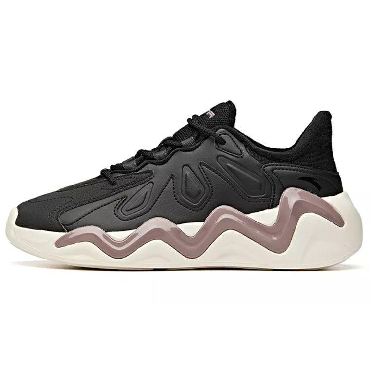 Anta Chunky Sneakers Women's Low Top Black 122048841-7