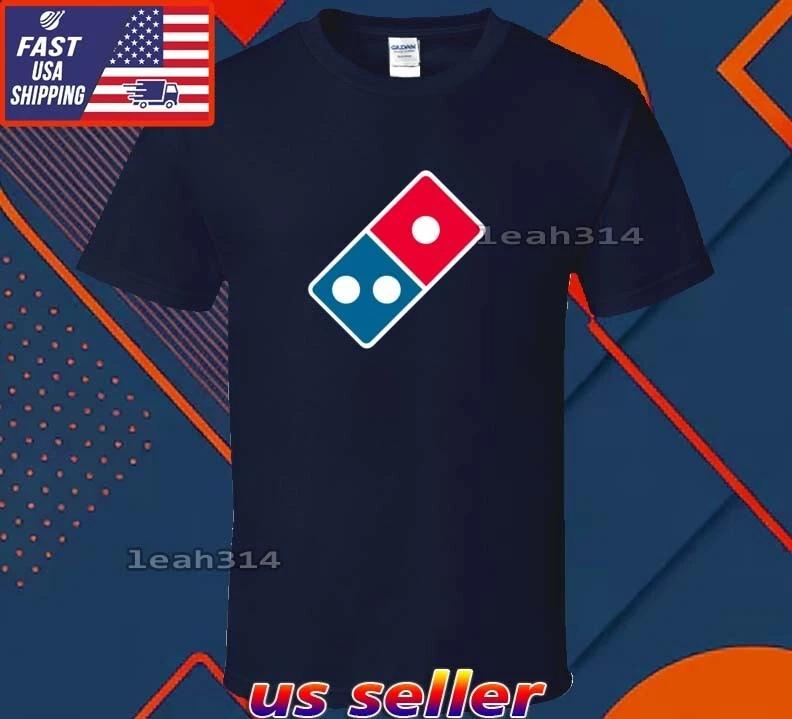 NEW SHIRT DOMINOES PIZZA LOGO T-Shirt FUNNY AMERICAN USA UNISEX SIZE S-5XL 4XL