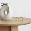 Earrings 1 Pair Geometric Huggie Hoop for Women Casual