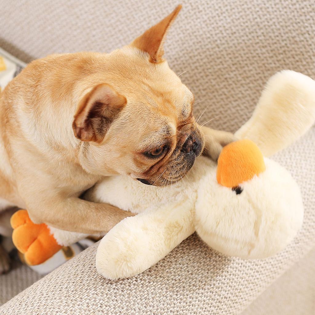 Plush Duckling Toy Stuffed Yellow Duckling Plush Toy Cute Animal Doll for Pets